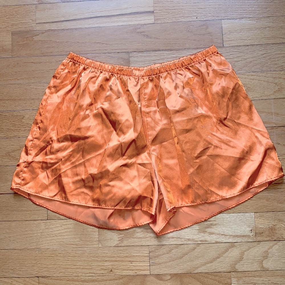 Silk PJ shorts